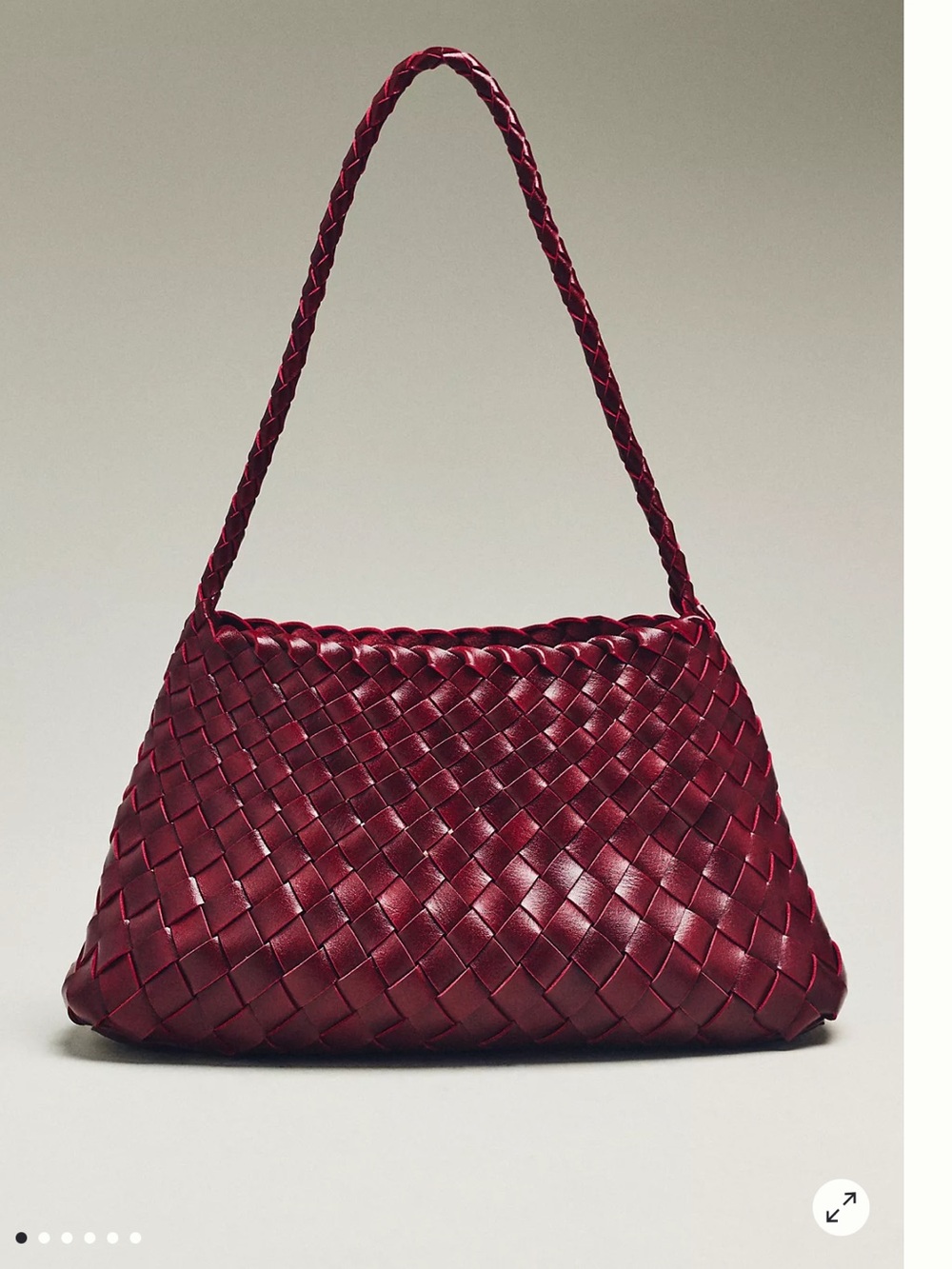 NWT ANTHROPOLOGY Calla Woven Shoulder Bag